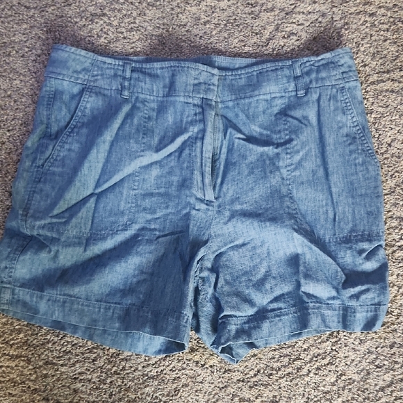 Talbots Blue Jean Shorts Relaxed Fit - Picture 1 of 3
